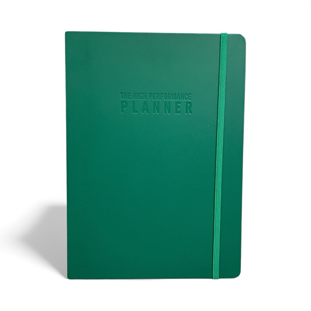 Green High Performance Planner by Brendon Burchard‎